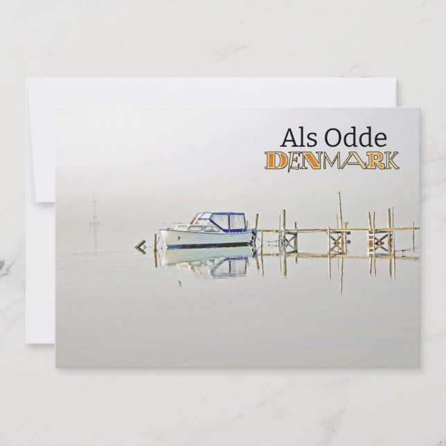 Belles Cartes De Voeux Du Danemark! (Devant)