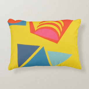 Belles couleurs vives ! Coussin de décoration