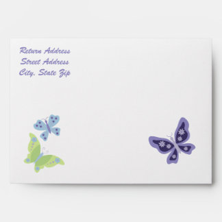 Belles enveloppes de papillons