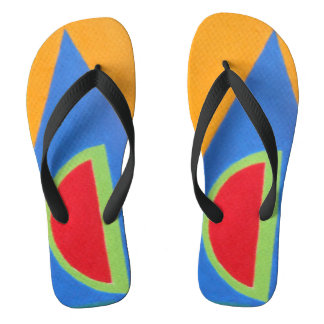 Belles et Vibrantes Couleurs ! Tongs