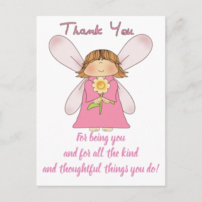 BELLES EXPRESSIONS - Carte de remerciement (Devant)