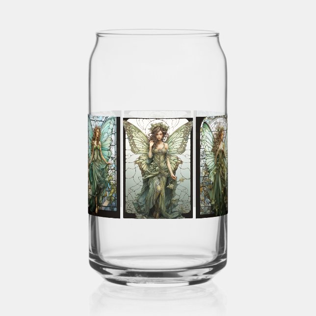 Belles fées ailes victoriennes en verre tendu (Recto)