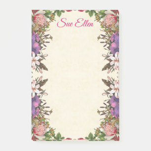 Belles fleurs 987 Notes post-it