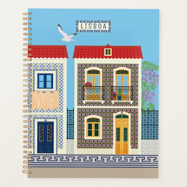 Belles maisons portugaises avec tuiles ou azulejos (Devant)