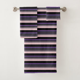 Belles rayures gris noir vintage