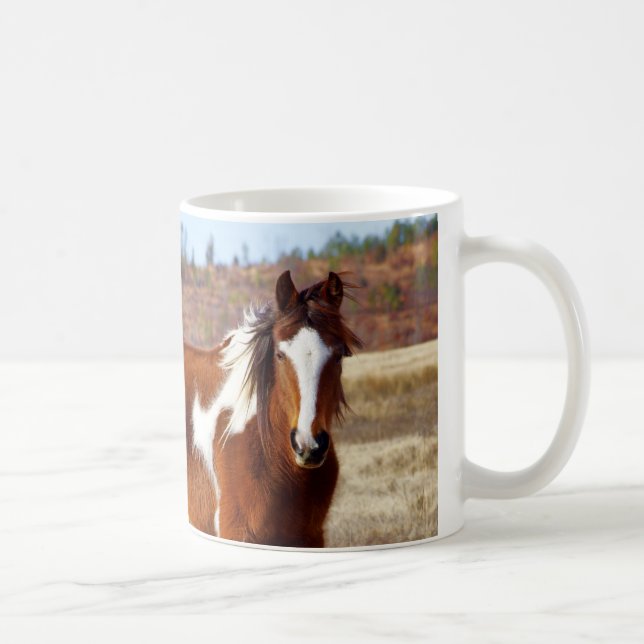 Belles tasses de cheval de peinture (Droite)