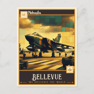 Bellevue, Nebraska   Vintage Postcard