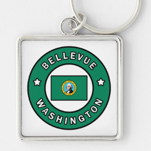 Bellevue Washington Keychain
