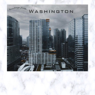 Bellevue Washington Postcard
