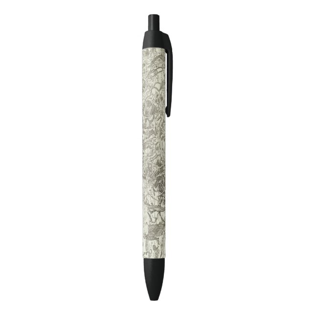 Belley Black Ink Pen (Bottom (Vertical))