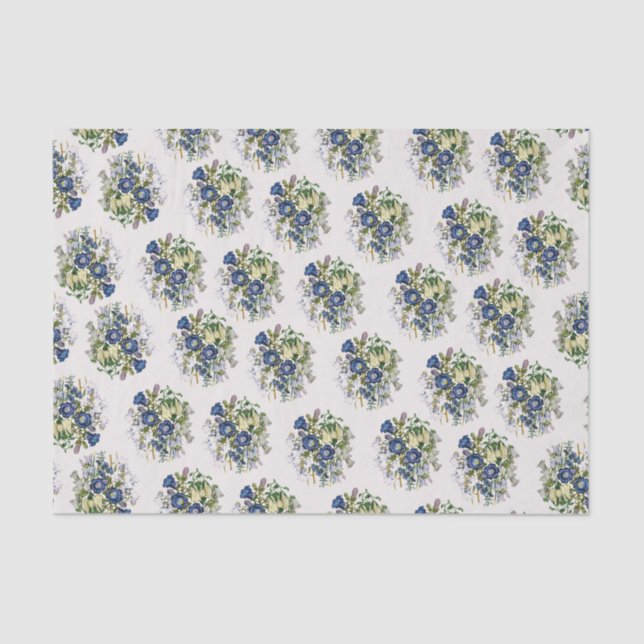 Bellflowers Tissue Paper (Front)
