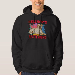 Bellhop S Bestfriend Labrador Retriever Dog Mom An Hoodie