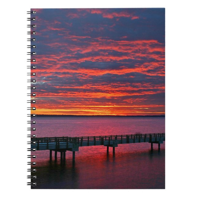 Bellingham Bay at Sunset Notebook (Front)