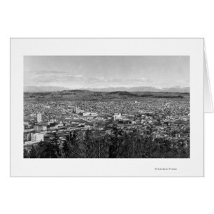 Bellingham, WA Town View from Sehome Hill 2