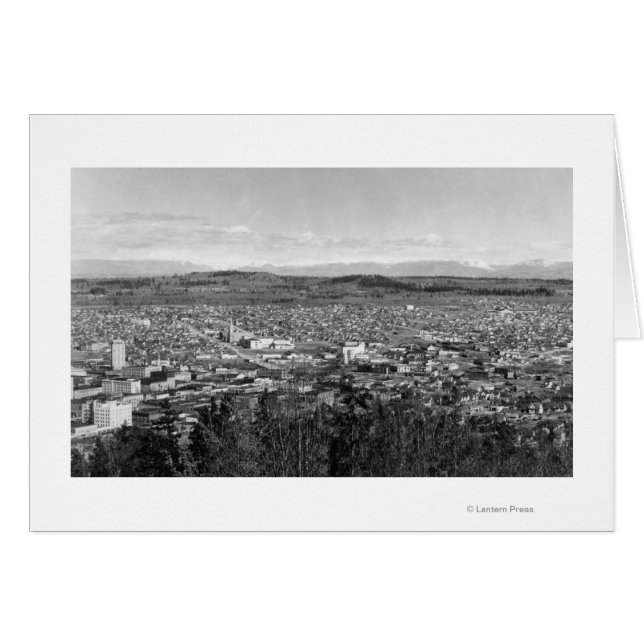 Bellingham, WA Vue de la ville depuis Sehome Hill  (Devant horizontal)