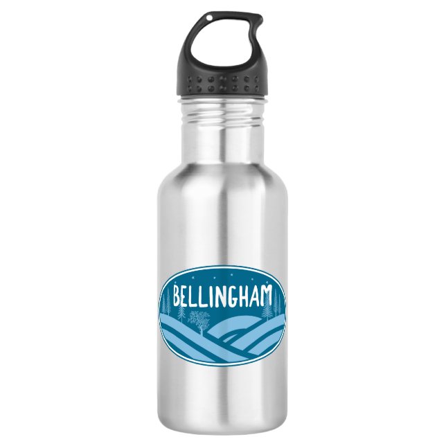 Bellingham Washington Outdoors 532 Ml Water Bottle (Front)