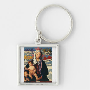 Bellini’s Virgin and Child High-Fidelity Fine Art Keychain