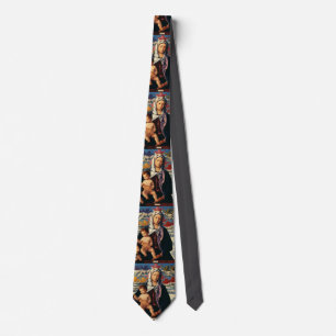 Bellini’s Virgin and Child High-Fidelity Fine Art Tie