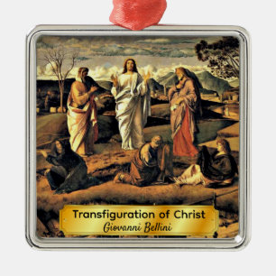 Bellini: Transfiguration of Christ Metal Ornament