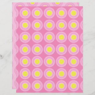 Bellis Mandala Scrapbooking Paper