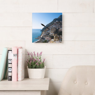 Bellissima Positano 1 Square Wall Clock