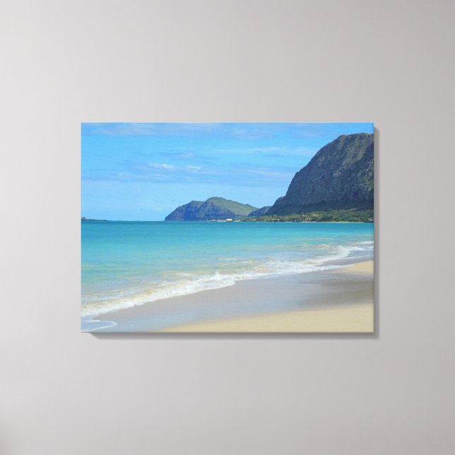 Bellows Beach Canvas Print (Front)