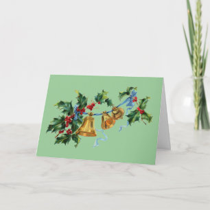 Bells and Berries Christmas Card