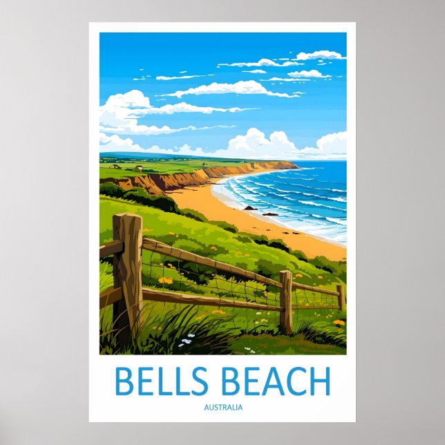 Bells Beach 1 Poster (Front)