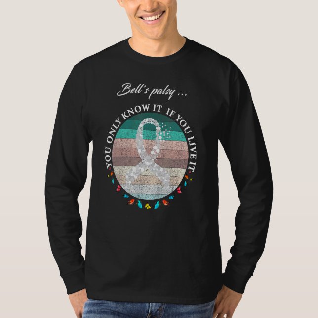 Bells Palsy Warrior  T-Shirt (Front)