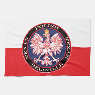 Bellville Round Polish Texan Kitchen Towel