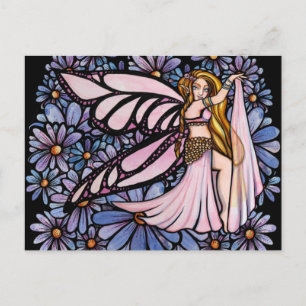 Belly Dance Fairy Art Belly Dancing Fairies        Postcard