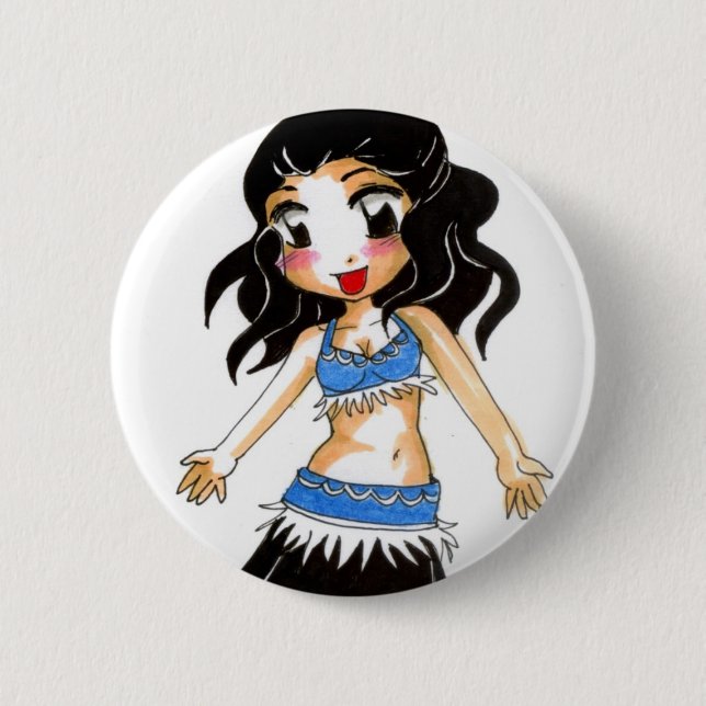Belly dance - Noe 2 Inch Round Button (Front)