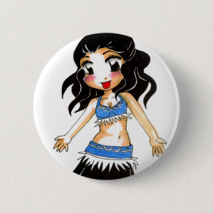 Belly dance - Noe 2 Inch Round Button