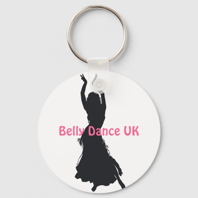 Belly Dance UK keychain (Front)