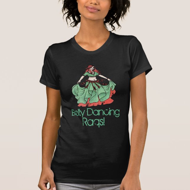 Belly Dancer Fritzie T-Shirt (Front)