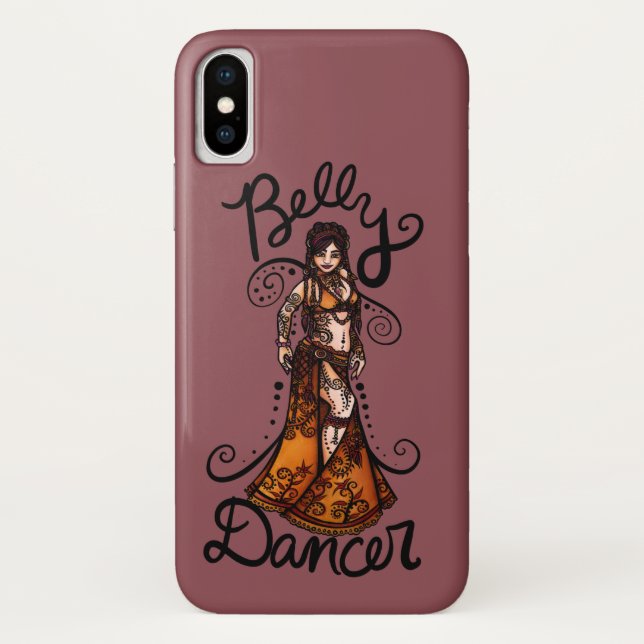 Belly Dancer Goddess Case-Mate iPhone Case (Back)