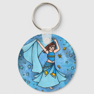 Belly Dancer Keychain