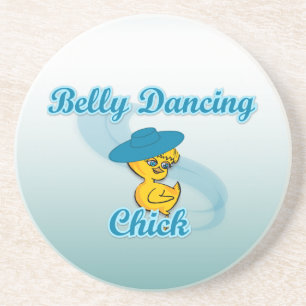 Belly Dancing Chick #3 Coaster