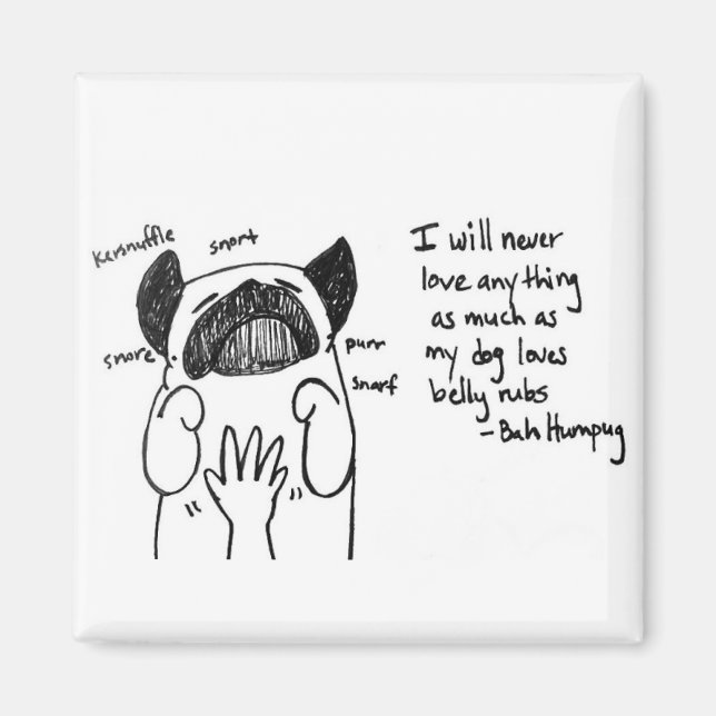 Belly Rub Bliss Magnet (Front)