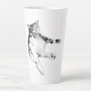 Belly-Up Hello Latte Mug