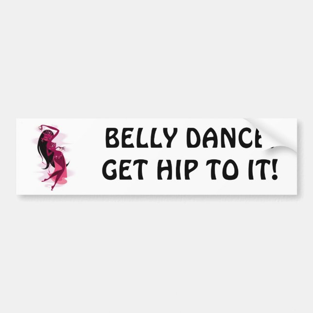 Bellydance Bumper Sticker (Front)
