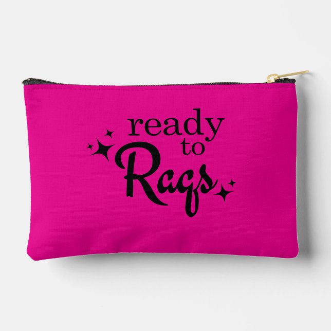 Bellydancer Raqs Sharqi Bag for Zills, Pins, Clips (Back)