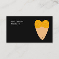 Bellydancing Torso Belly Dance Business Cards