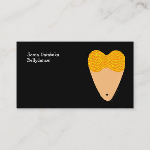 Bellydancing Torso Belly Dance Business Cards