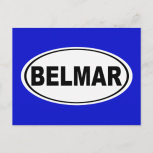 Belmar New Jersey Postcard