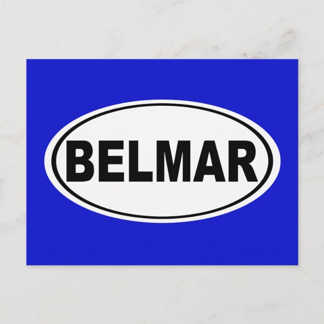 Belmar New Jersey Postcard (Front)