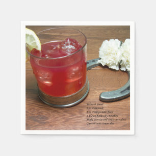 Belmont Jewel Cocktail Napkin