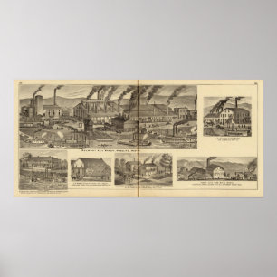 Belmont Nail Works, Wheeling Poster