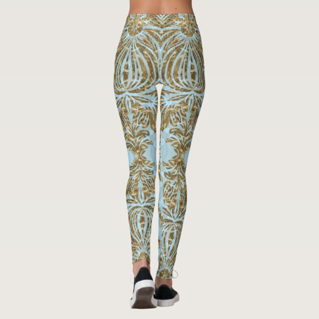 Belmont Old World Style Girly Leggings (Back)