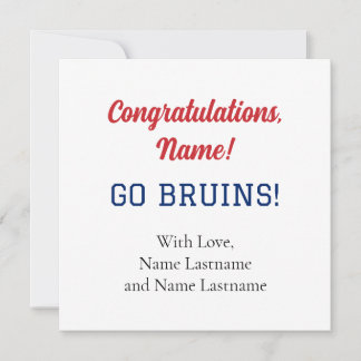 Belmont University (Go Bruins!) Gift Card